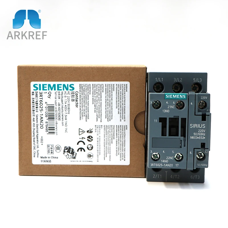 NEW Siemens contactor 3RT6025-1AN20 3RT6 025-1AN20 AC220V 1 year NEW Siemens contactor 3RT6025-1AN20 3RT6 025-1AN20 AC220V 1 year