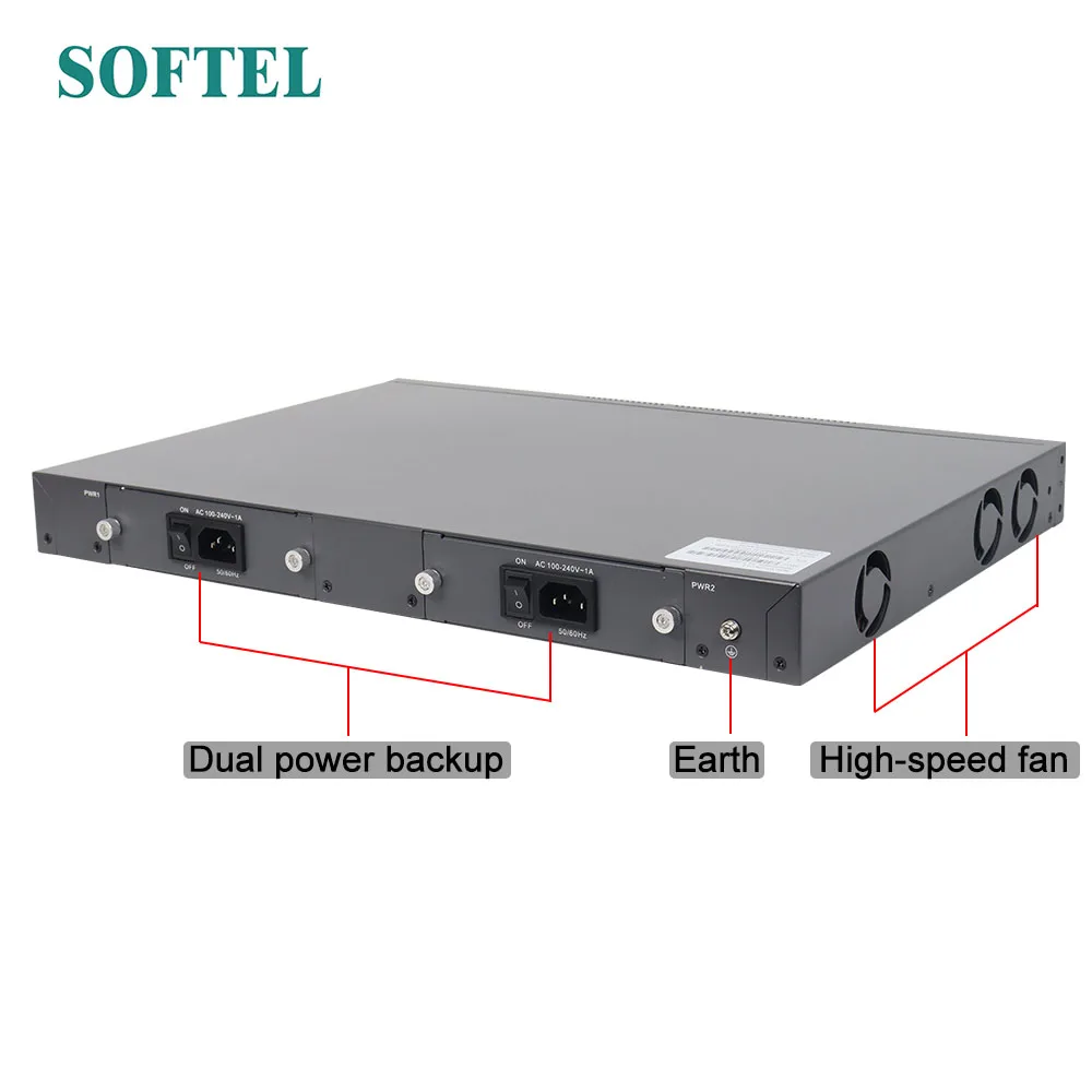 Triple Play Factory Price Compatible with Hua wei olt gpon 8 portas