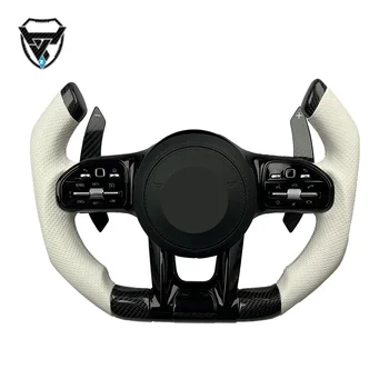 New aircraft steering wheel modified for Mercedes Benz C GLC E S CLS AMG ZC-809-YD-FJP-T01