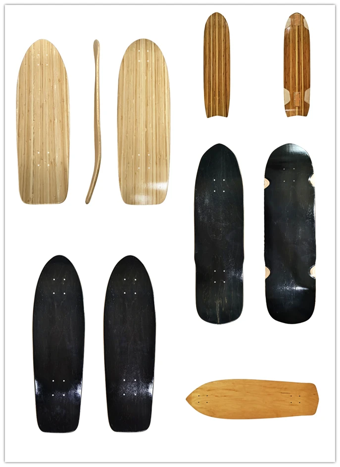 Custom Land Surf Cruiser Skateboard Decks In 31.5" X 9.75" Canadian