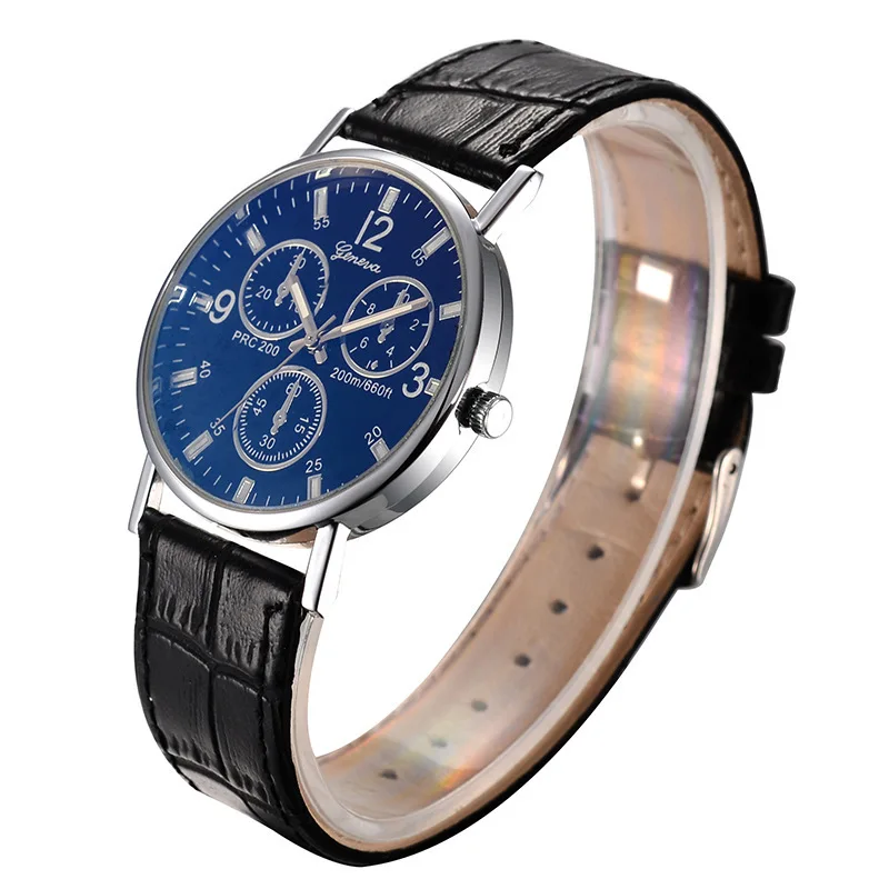 GENEVA Casual Fashion Business Men's Watch Ultra-thin