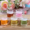 Mixed-color draft beer mug