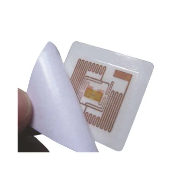 Active NFC Long Range 13.56 MHZ Sticker rfid Clothing Tag Price ISO 18000 UHF  Jewelry Label Tracking Tags