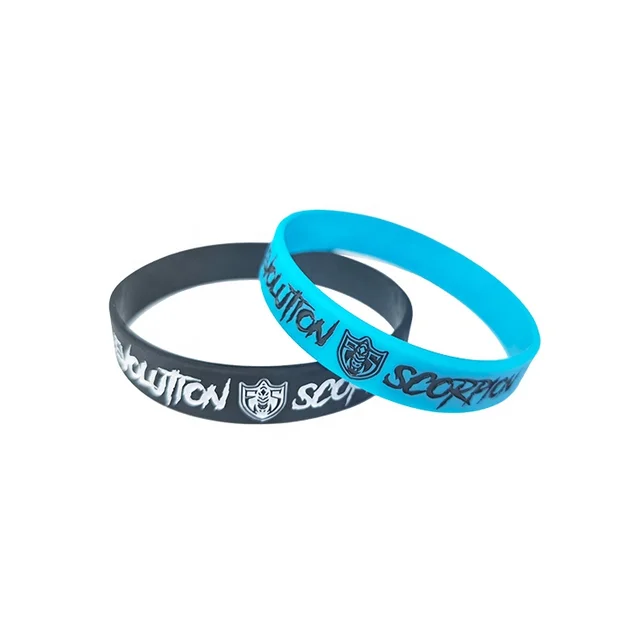 Factory wholesale good quality personalized custom silicone wristband