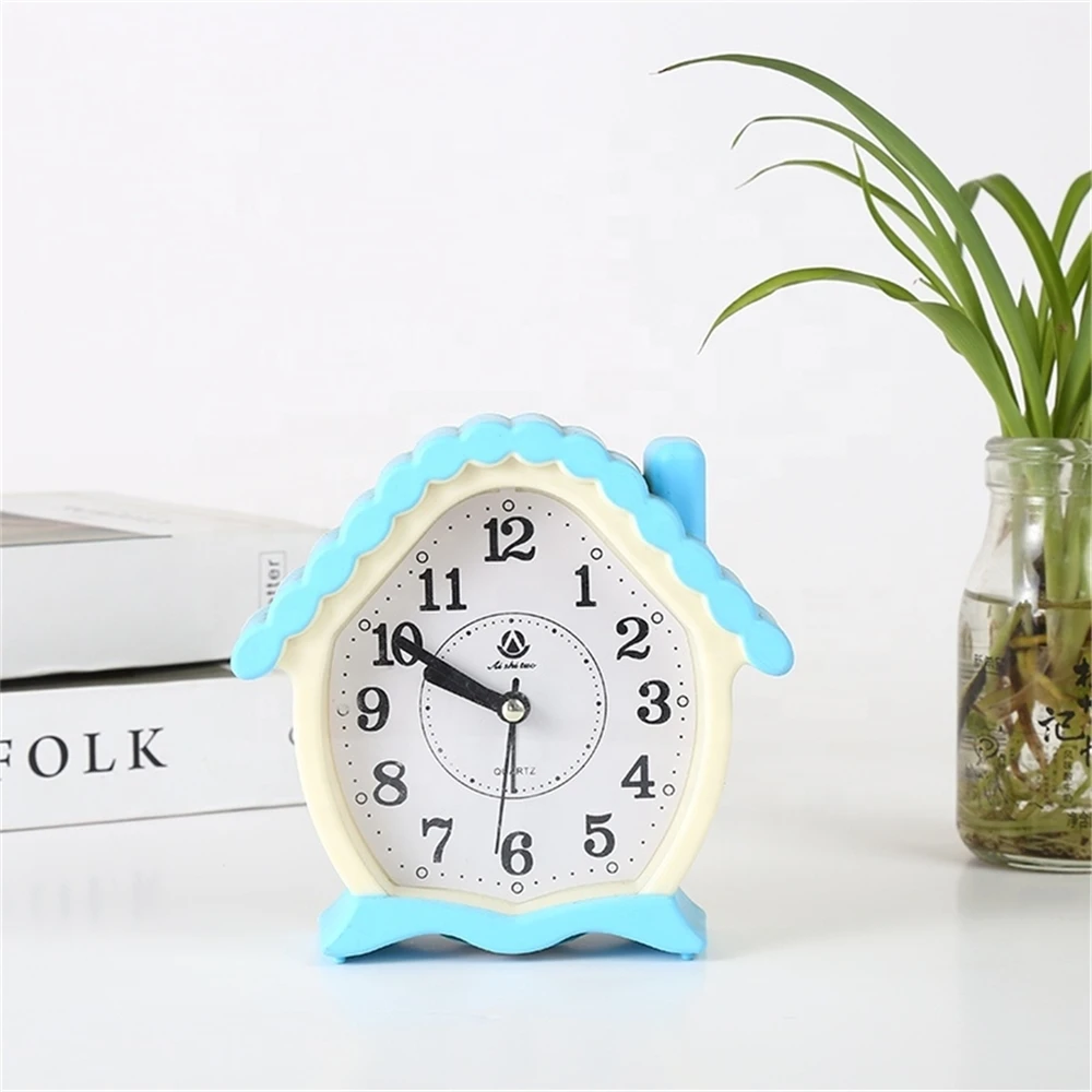 Sveglia Floreale Silenziosa – Design Carino A Fiore – Piccola E Colorata Per Camera Da Letto O Scrivania – Funzione Snooze - 3