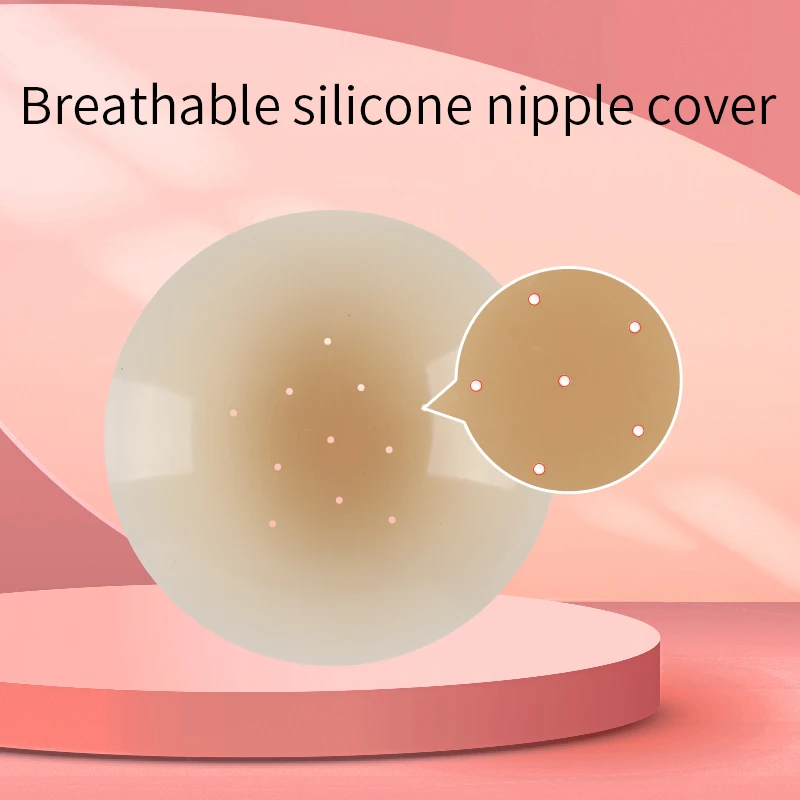 Silicone Nipple Cover Non Adhesive Medical Grade Self Adhesive Stickly