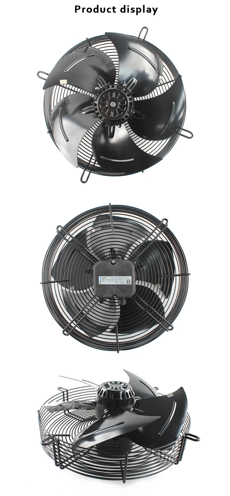 Ip44 Refrigerator, S4E350-8317072923, 230v, 130W, Axial - detail 4