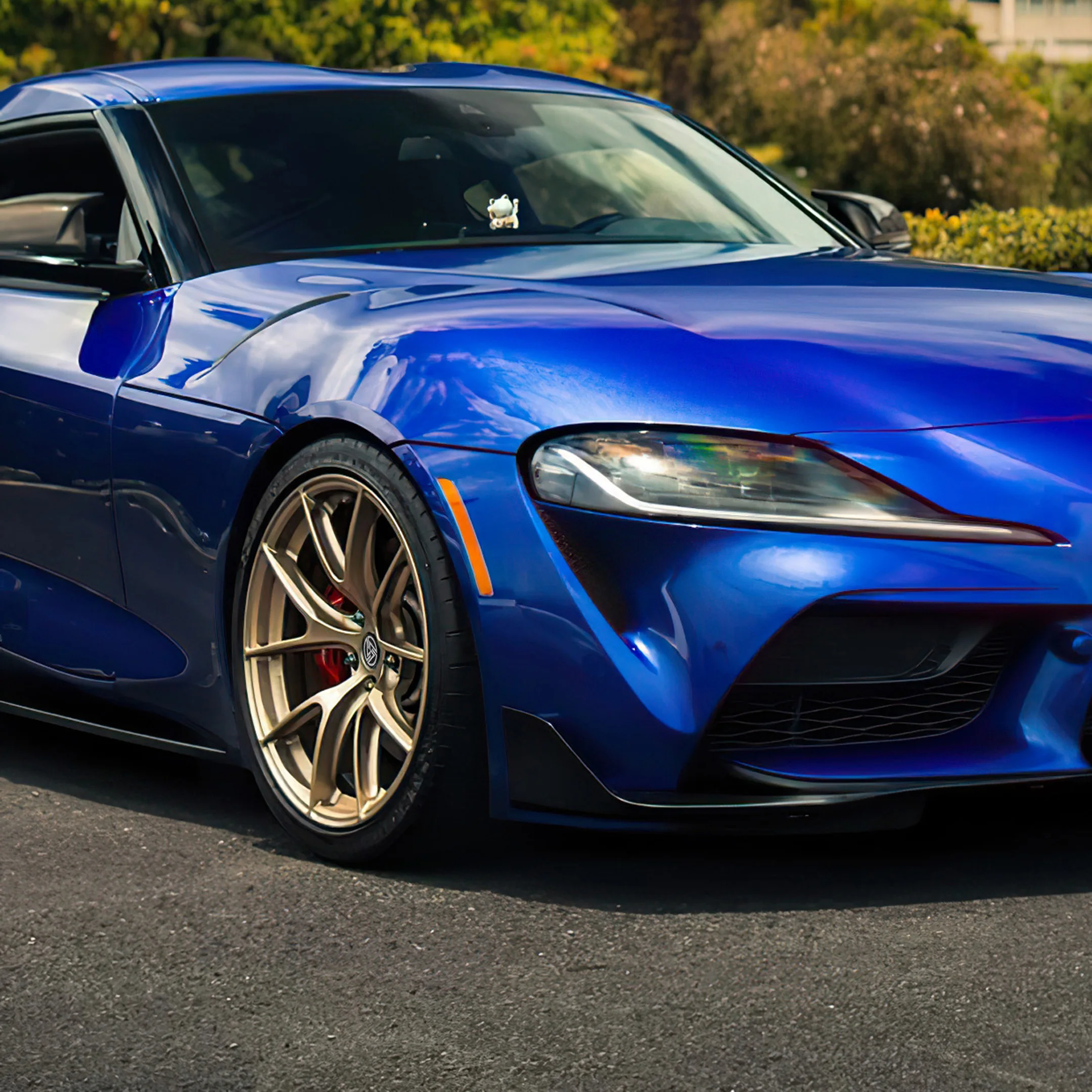 XL 1-piece Monoblock Bronze Color Custom Concave Forged Wheels 5x112 5x120 5x114.3 Wheels 18 19 20 21 22 Inch Rims - Image 2