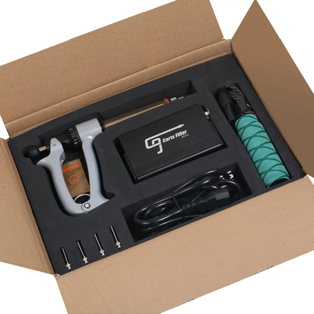 Полуавтоматическая машина для наполнения картриджей, машина для наполнения картриджей для картриджей с резьбой 510