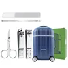 blue suitcase nail clippers 5-piece set