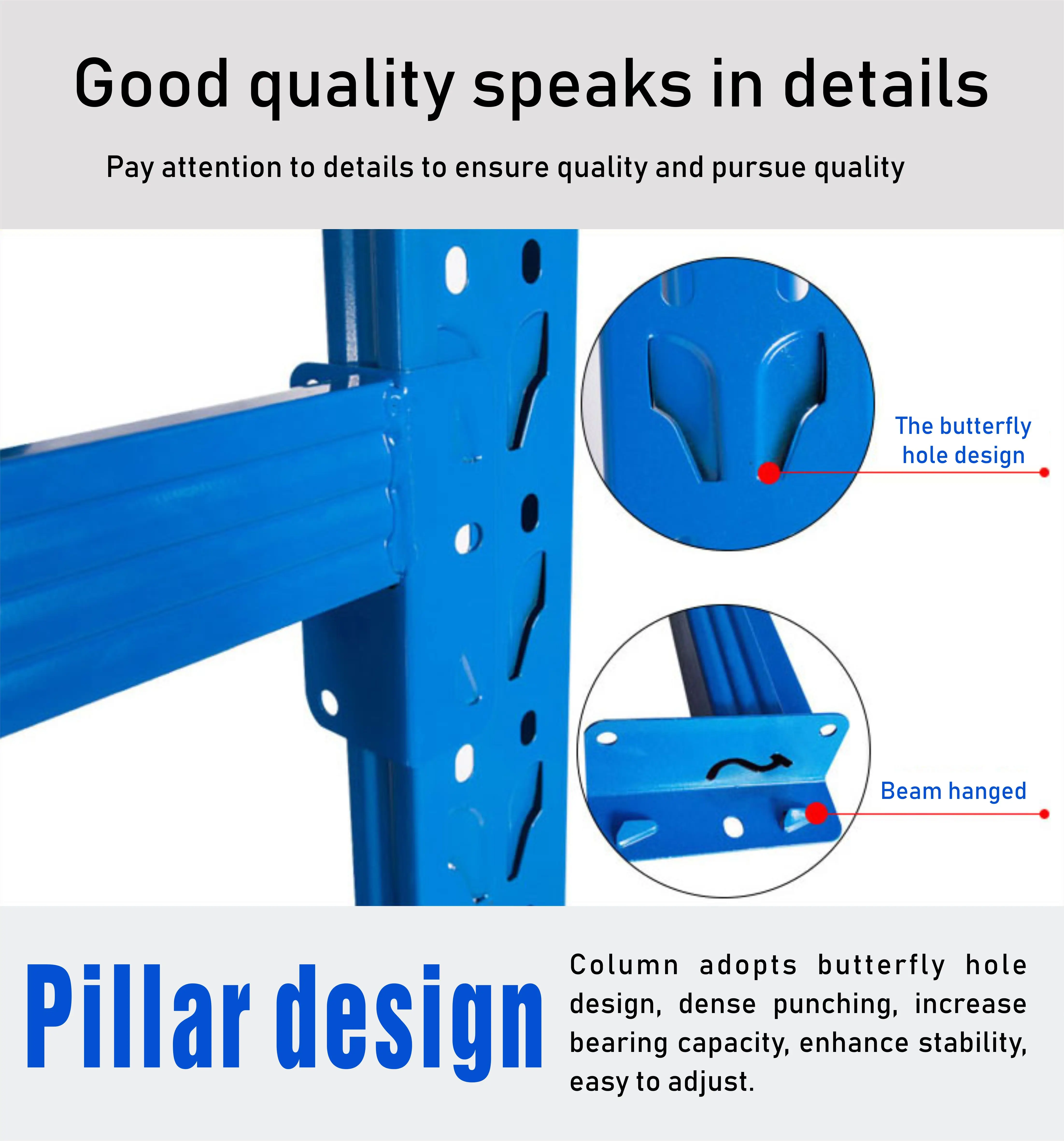 Chinese Factory Shelves Racking Storage Racking System Warehouse