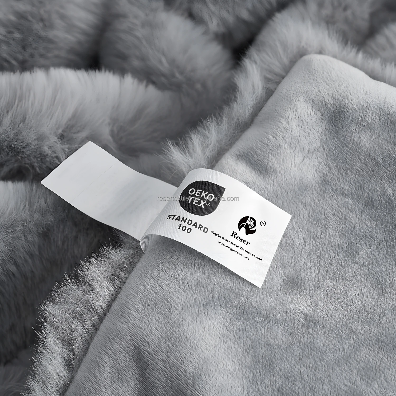 Wholesale Faux Fur Throw Blanket European & American Style Solid Soft Plush Thick Luxury Versatile for Living Room Bedroom