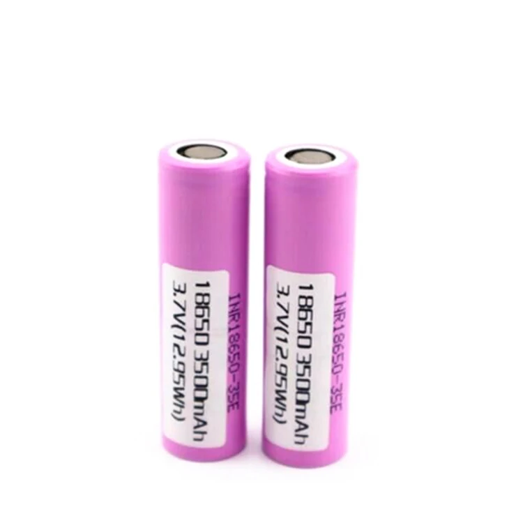 INR18650 35E Battery 3500mah for Samsung Original 18650