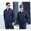 Navy blue and orange pocket set