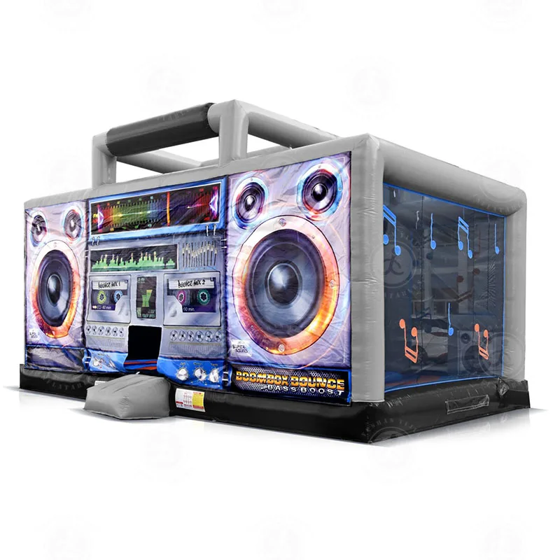 80's Boom Box Bounce House Boombox Bounce House Boombox Bouncer Party