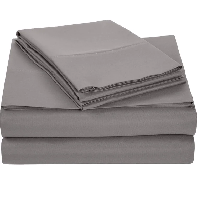 4 шт. набор простыней из микрофибры с наволочкой серии