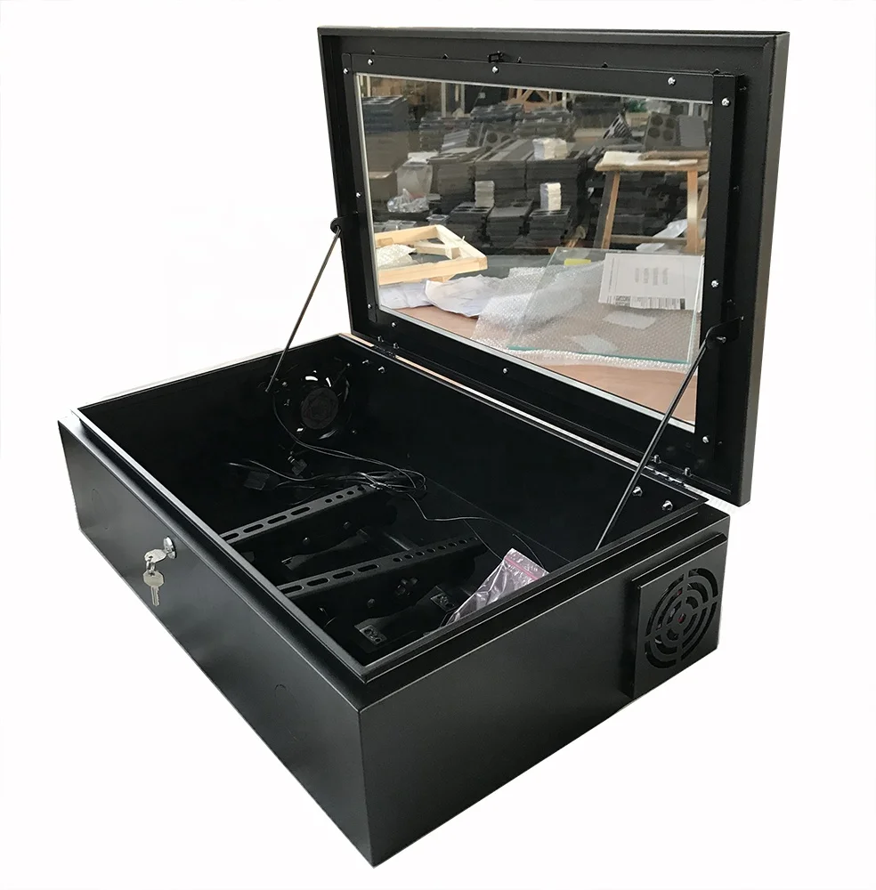 Custom Portrait 55 Inch Outdoor Tv Enclosure Waterproof Led Monitor