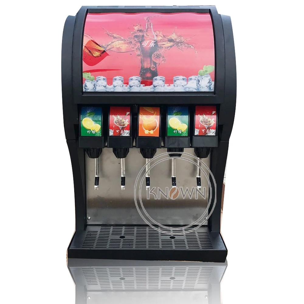 2025 Soda Fountain Dispenser - Iced Carbonated Beverage Machine