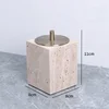 Square Jar-Gold