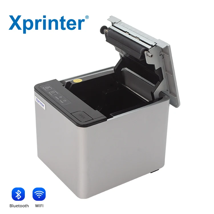 Xprinter XP-Q809K Thermal Printer POS Imprimante Thermique 80mm Support QR Code and PDF417 Thermal Receipt Printer
