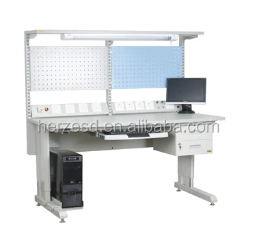 ESD Workbench for cleanroom lab ESD work table workbench for electronic portable Antistatic workbench