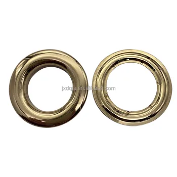 copper Grommets Eyelet bigger size 30 mm for the hole  Hanging Plated golden shinning color mirror surface eyelets with washers