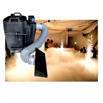 Big smoke stage /wedding/party equipment low lying fog machine 3500w dry ice smoke machine for dance concert