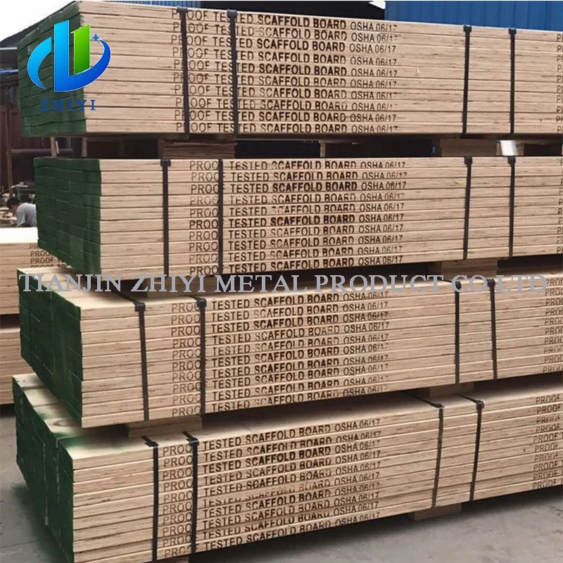 Factory Price High Quality Laminated Veneer Lumber Scaffolding Boards Building Material Pine OSHA Scaffold Wooden Plank LVL Wood