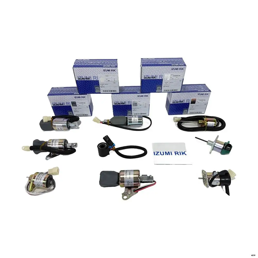 Wholesale Engine Parts IZUMI RIK 1104-44 Stop Solenoid Valve for Perkins