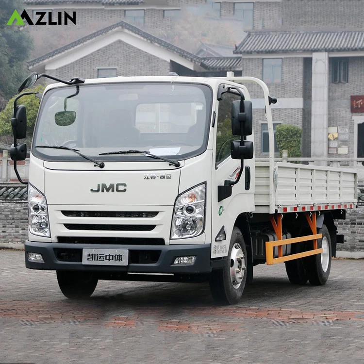 Brand New Jmc Carrying Plus 4x2 Light Cargo Fence Truck Camera Automatic Manual Double Cabin Truck Jmc 2 Ton Euro 4 1 - 10t Left