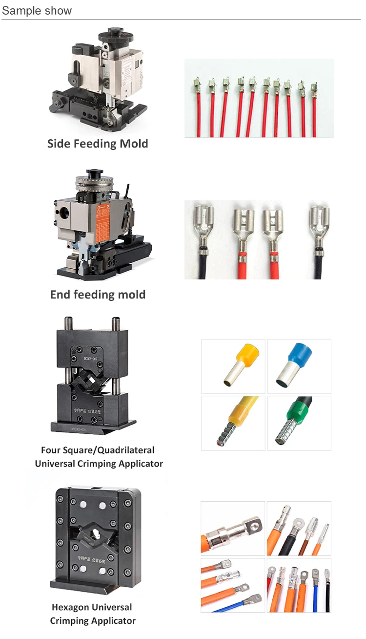 product-1-1 EASTONTECH EW-5195+C Terminal Wire Copper Press Machine Terminal Applicator 2T/4T/8T Crimping Capacity for Molex Crimping