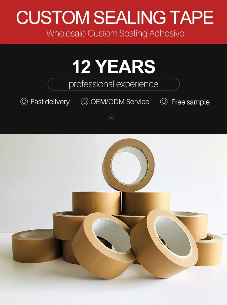 Tengen Eco Friendly Self Adhesive Biodegradable Writable Kraft Paper