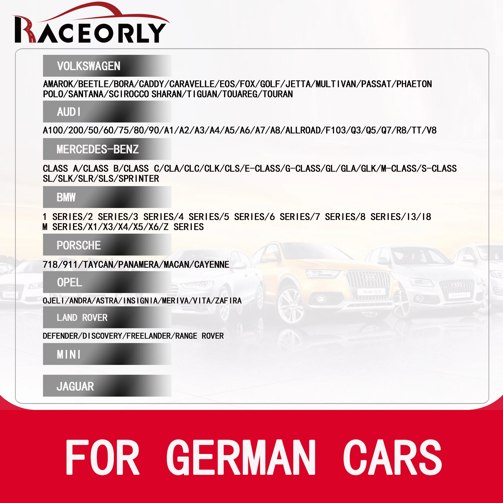 RACEORLY Timing Chain Kit 03H109513B for Audi VW 3.6L VR6 Engine Fit Q7 Touareg BHK CNG BWS 03H109509A 03H109507