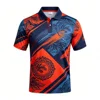 Navy Blue+Red