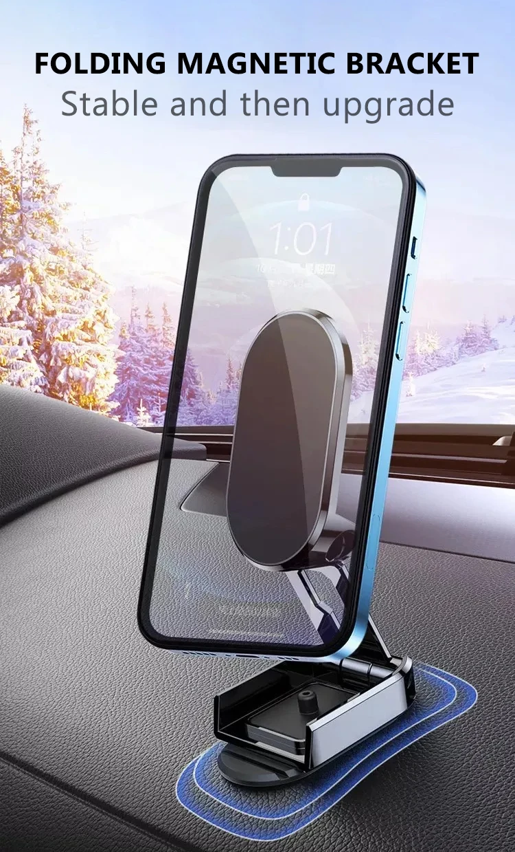 Baseus Supporto Magnetico Magsafe Per Auto Nero - Foto 5