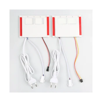 Factory Outlet DC12V Three Color 12W Led Dimmer Smart Touch Switch Bathroom Mirror Touch Sensor Defogger Switch