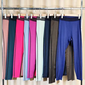 Wholesale Sportswear Yoga Pants High Waisted Flocked Yoga Sets for Women 2026 Ropa Deportiva Workout Pilates Gym Leggings