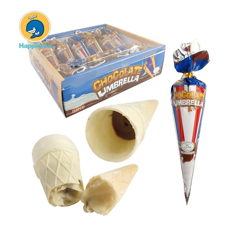 halal umbrella shape cone chocolate candy| Alibaba.com