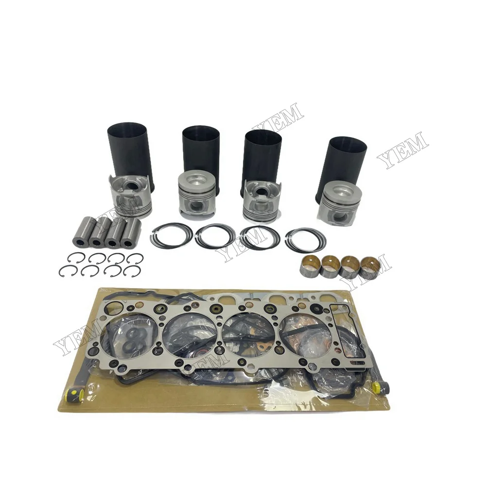 Overhaul Kit With Gasket Set Compatible for Isuzu 4HK1 High Quality Engine Parts 6