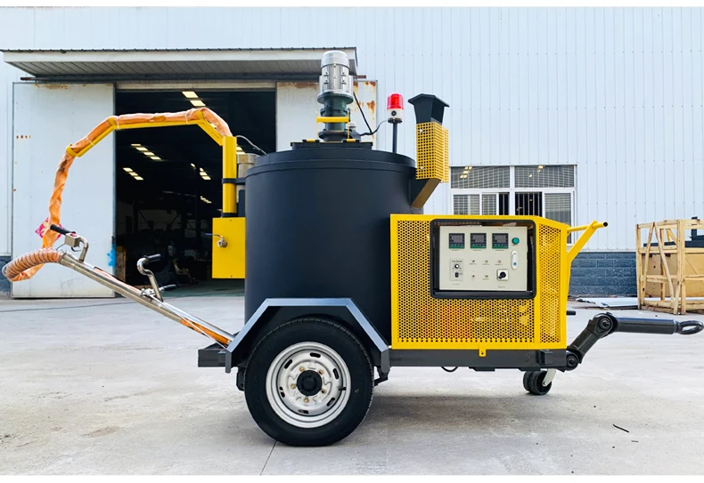 Professional 120L Asphalt Crack Sealing Machine Efficient Hot Applied for Road Repair with Engine Core Component