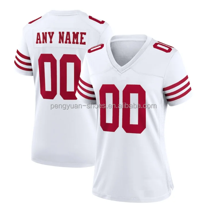 Stitched Football Jerseys George Kittle Nick Bosa Deebo Samuel