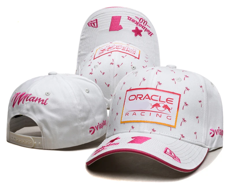 Factory Custom 2024 New Formula One Racing Hat F1 Hat Hardtop Baseball Cap Team Car Cap