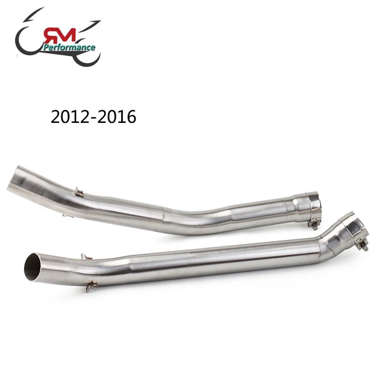 ZX14R Motorcycle Exhaust Pipe - Stainless Steel Mid Link
