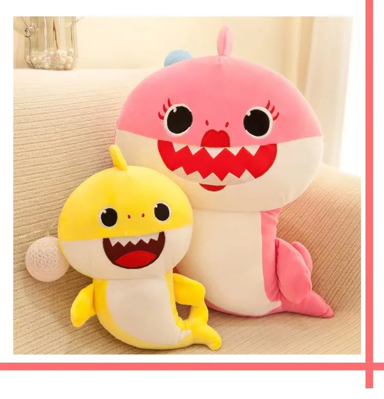 High Quality New Custom Soft Shark Baby Plushies Doll Stuffed Shark ...