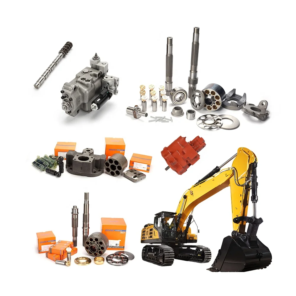 hii 出品 Zx220 Zx225 Excavator Spare Parts Hpv102 Hydraulic Pump Assembly