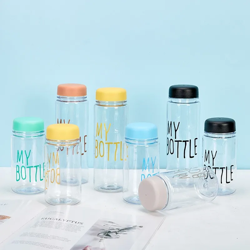 Customized Hydrochloric Acid Heat-Resistant Tropical Cap Glass Water Bottle Portable High Borosilicate Glass Water Cup