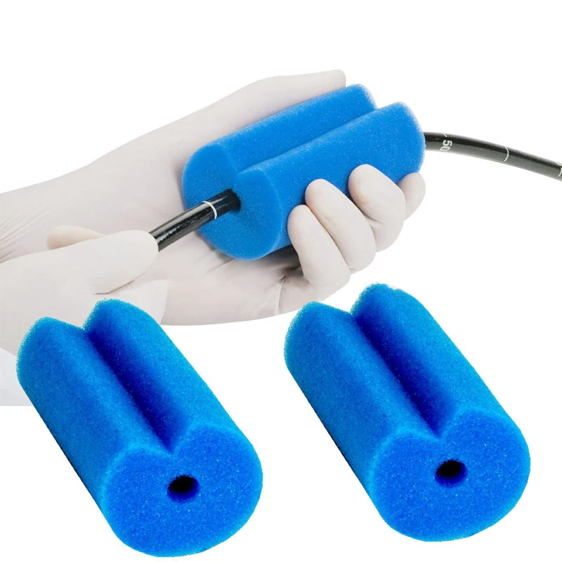 Esun Medical Disposable Dry Sponge For Endoscope Cleaning Dry Tubular