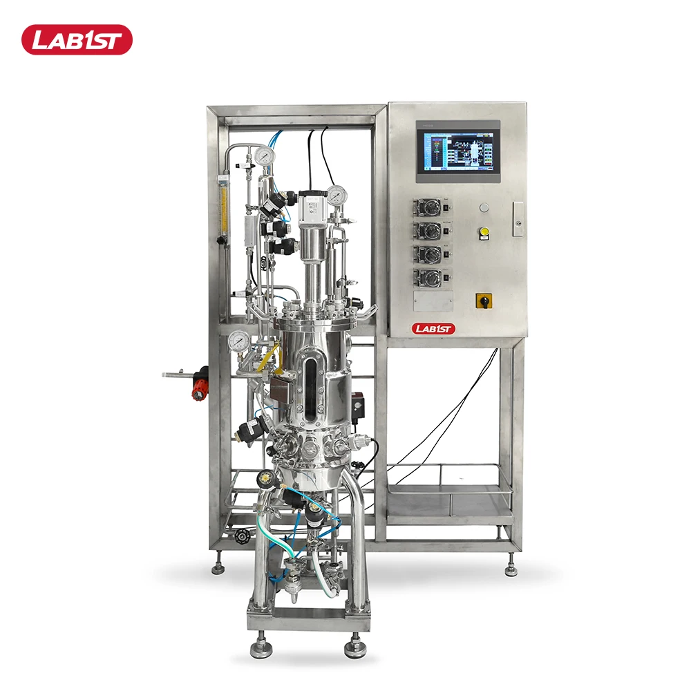 Customizable Fermenter Bioreactor 500l 1000l 10000l 20000l For Cell ...