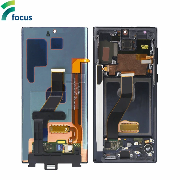 Original for Samsung for Galaxy Note 10 Plus Screen Lcd With Frame Note10 Lite Oled for Samsung Note 10 5G Screen Replacement