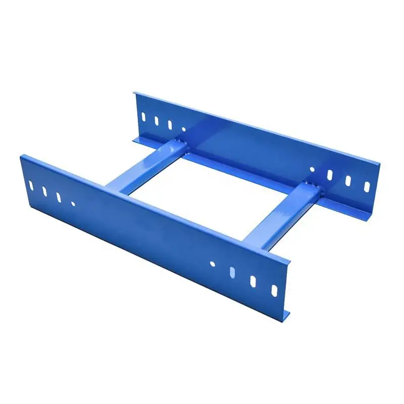 Heavy-Duty Galvanized Trough Cable Tray with Fireproof Coating for Optimal Fiber Optic Equipment Cable Routing and Protection